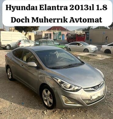 Hyundai Elantra: 1.8 l | 2013 il Sedan lalafo.az -da Hyundai Elantra: 1.8 l | 2013 il Sedan