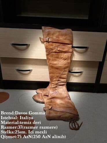 Tuflilər, Ölçü: 37, rəng - Qəhvəyi, İşlənmiş lalafo.az -da Tuflilər, Ölçü: 37, rəng - Qəhvəyi, İşlənmiş