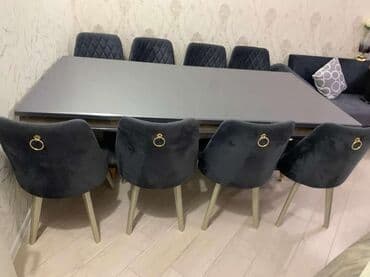 Qonaq otağı üçün, İşlənmiş, 8 stul lalafo.az -da Qonaq otağı üçün, İşlənmiş, 8 stul