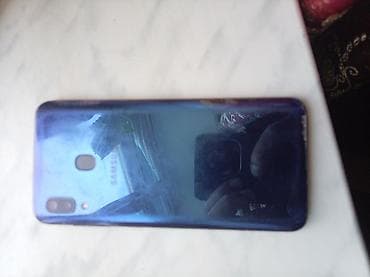 Samsung Galaxy A20, 32 ГБ, цвет - Голубой, Отпечаток пальца at lalafo.az Samsung Galaxy A20, 32 ГБ, цвет - Голубой, Отпечаток пальца