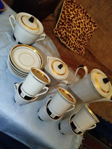 Qəhvə dəsti, rəng - Ağ, 6 nəfərlik lalafo.az -da Qəhvə dəsti, rəng - Ağ, 6 nəfərlik