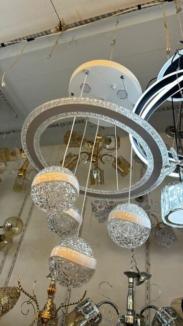 Led Çılçıraq, 4 və daha çox lampa, Xrustal lalafo.az -da — 1 Led Çılçıraq, 4 və daha çox lampa, Xrustal — 1