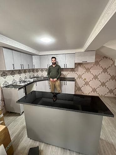 Sifarişlə mətbəx dəsti, Özü çəkən petlələr, MDF, Kredit var, Pulsuz çatdırılma lalafo.az -da Sifarişlə mətbəx dəsti, Özü çəkən petlələr, MDF, Kredit var, Pulsuz çatdırılma