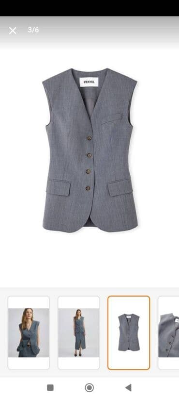 Jilet, Ipekyol, M, rəng - Boz lalafo.az -da Jilet, Ipekyol, M, rəng - Boz