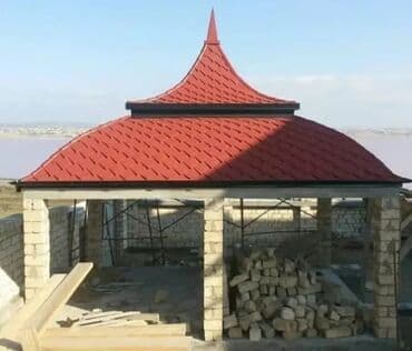 Напольные покрытия: Sferik/piramidal formalı dekorativ dam örtüyü və qüllə (kupalı) at lalafo.az — 1 Напольные покрытия: Sferik/piramidal formalı dekorativ dam örtüyü və qüllə (kupalı) — 1