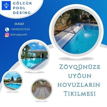 Балконы: Golcuk pool desing hovuz inşaat hovuz aksesuarlar hovuz servis hovuz at lalafo.az — 1 Балконы: Golcuk pool desing hovuz inşaat hovuz aksesuarlar hovuz servis hovuz — 1