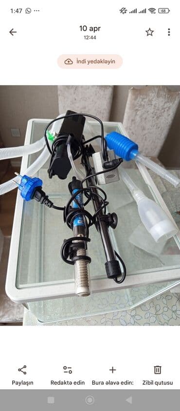 Akvaryum və aksesuarlar komplekti - Şüşə akvaryum: şəffaf, düz şüşə lalafo.az -da Akvaryum və aksesuarlar komplekti - Şüşə akvaryum: şəffaf, düz şüşə