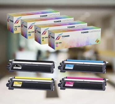 Məhsul: BROTHER TN-210/TN-230/TN-240 toner kartric dəsti – CMYK • lalafo.az -da Məhsul: BROTHER TN-210/TN-230/TN-240 toner kartric dəsti – CMYK •