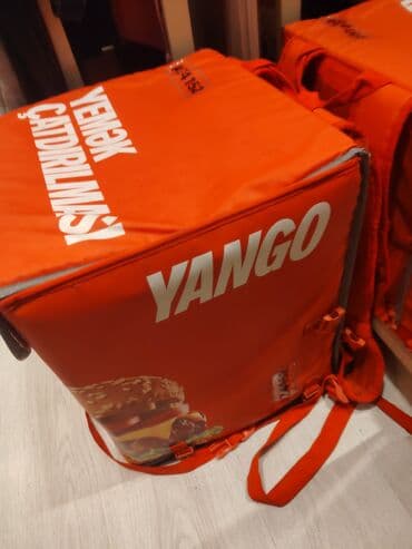 YANGO yemək çatdırılması üçün termal çanta (kuryer çantası) - Rəng lalafo.az -da YANGO yemək çatdırılması üçün termal çanta (kuryer çantası) - Rəng