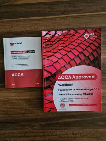 F 3 maliyə uçotu ACCA kitabtest və lügət İşlənməyib, təzə lalafo.az -da F 3 maliyə uçotu ACCA kitabtest və lügət İşlənməyib, təzə