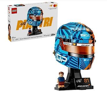 McLaren Mastercard F1 Team Oscar Piastri Helmet – LEGO - Rəsmi lalafo.az -da McLaren Mastercard F1 Team Oscar Piastri Helmet – LEGO - Rəsmi