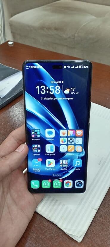 Honor X9c, 256 GB, rəng - Boz, İki sim kartlı, Face ID, Zəmanət lalafo.az -da Honor X9c, 256 GB, rəng - Boz, İki sim kartlı, Face ID, Zəmanət