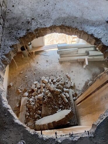 Beton işləri: Beton kəsmə beton deşmə xidməti Karot - HILTI DD 200 / 350 ilə 25 ° lalafo.az -da — 2 Beton işləri: Beton kəsmə beton deşmə xidməti Karot - HILTI DD 200 / 350 ilə 25 ° — 2