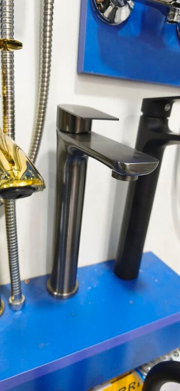 Hamam suşilkaları: Yüksək gövdəli lavabo qarışdırıcısı - Material: paslanmayan polad lalafo.az -da — 1 Hamam suşilkaları: Yüksək gövdəli lavabo qarışdırıcısı - Material: paslanmayan polad — 1