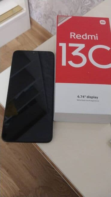 Redmi 13C, 128 GB, rəng - Qara, Zəmanət, Sensor, Barmaq izi lalafo.az -da Redmi 13C, 128 GB, rəng - Qara, Zəmanət, Sensor, Barmaq izi