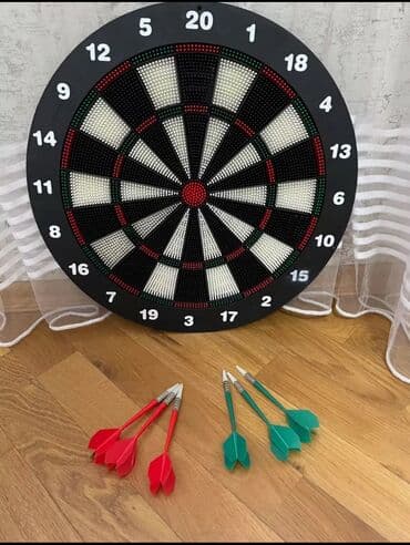 Безопасный дартс. Шесть дротиков с пластиковым наконечником. В lalafo.az -da Безопасный дартс. Шесть дротиков с пластиковым наконечником. В