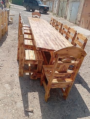 Çox kefiyyetli bağ mebilermiz var 14 stul bir masa uzunluq 4m, eni lalafo.az -da Çox kefiyyetli bağ mebilermiz var 14 stul bir masa uzunluq 4m, eni