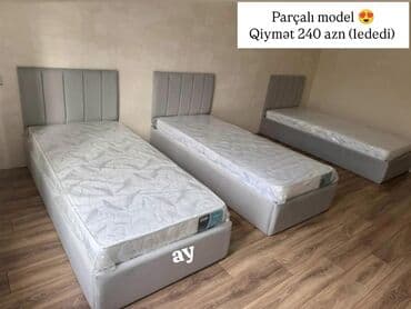 Təknəfərlik çarpayı, Matras ilə lalafo.az -da Təknəfərlik çarpayı, Matras ilə