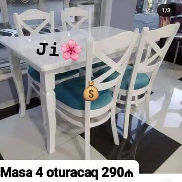 Mətbəx üçün, Yeni, 4 stul lalafo.az -da Mətbəx üçün, Yeni, 4 stul