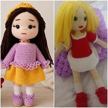 Əl işi amigurumi kuklalar - Material: yüksək keyfiyyətli pambıq iplik lalafo.az -da Əl işi amigurumi kuklalar - Material: yüksək keyfiyyətli pambıq iplik