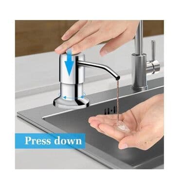 Digər məişət məhsulları: Ankastre maye sabun dispenseri - Mətbəx və hamam lavaboları üçün lalafo.az -da — 2 Digər məişət məhsulları: Ankastre maye sabun dispenseri - Mətbəx və hamam lavaboları üçün — 2