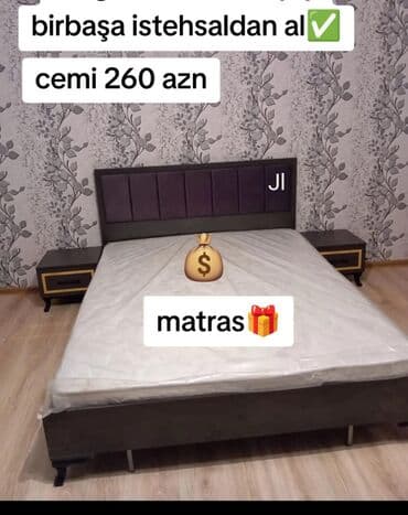 Yeni, İkinəfərlik çarpayı lalafo.az -da Yeni, İkinəfərlik çarpayı