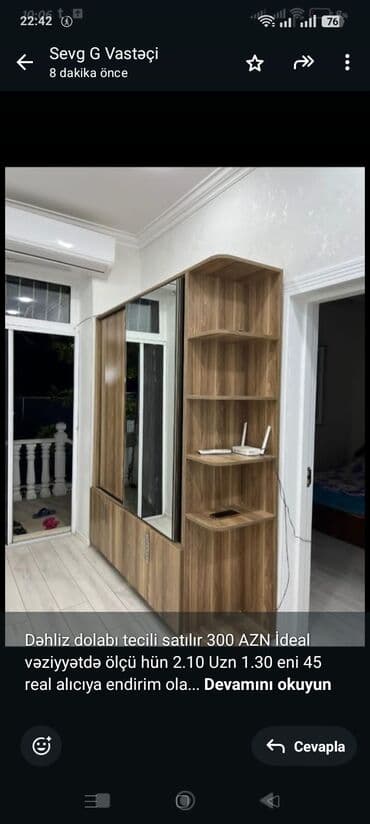 Dəhliz dolabı lalafo.az -da Dəhliz dolabı