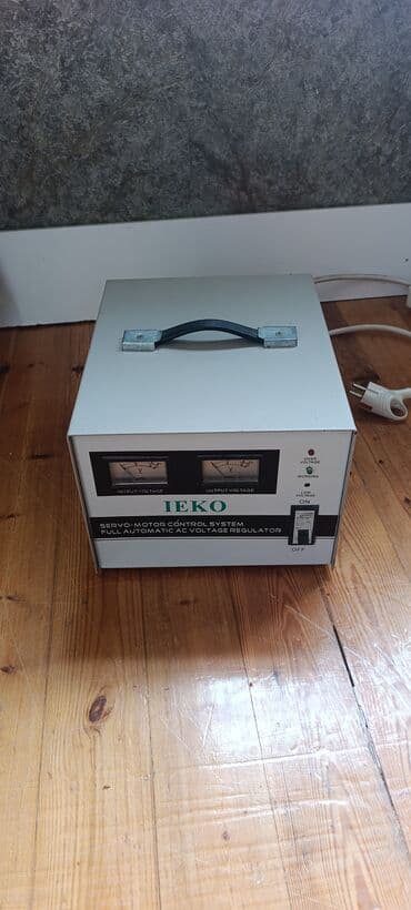 IEKO tam avtomatik AC gərginlik tənzimləyicisi (servo-motor idarəetmə lalafo.az -da IEKO tam avtomatik AC gərginlik tənzimləyicisi (servo-motor idarəetmə