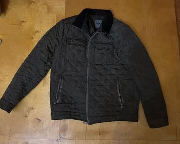 Kişi üçün quilted (romb naxışlı) qışlıq gödəkçə - Rəng: tünd lalafo.az -da Kişi üçün quilted (romb naxışlı) qışlıq gödəkçə - Rəng: tünd