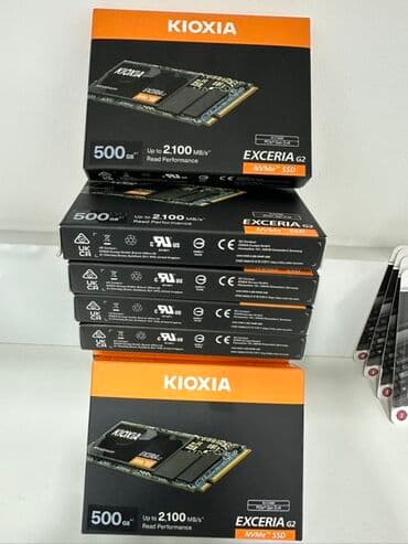 KIOXIA EXCERIA G2 NVMe SSD – 500 GB - Format: M.2 2280, NVMe SSD - lalafo.az -da KIOXIA EXCERIA G2 NVMe SSD – 500 GB - Format: M.2 2280, NVMe SSD -