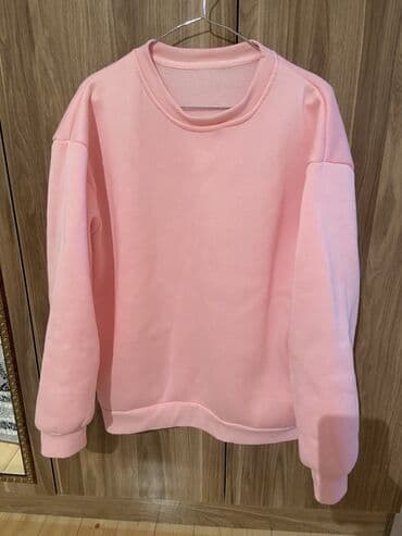 Yumşaq və rahat gündəlik svitşot. - Rəng: açıq çəhrayı (pastel ton) - lalafo.az -da Yumşaq və rahat gündəlik svitşot. - Rəng: açıq çəhrayı (pastel ton) -