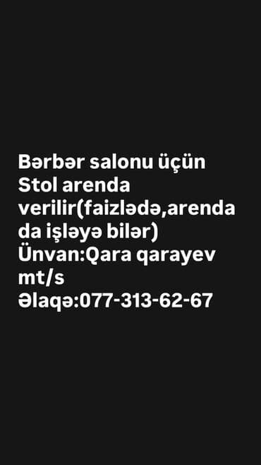 Bərbər tələb olunur, Faiz lalafo.az -da Bərbər tələb olunur, Faiz