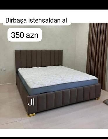Yeni, İkinəfərlik çarpayı, Matras ilə lalafo.az -da Yeni, İkinəfərlik çarpayı, Matras ilə