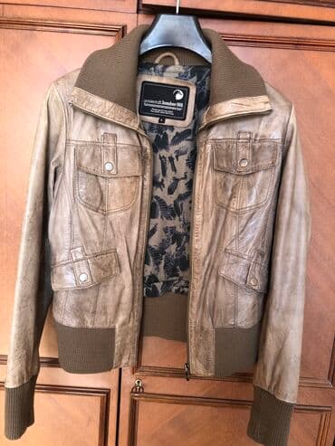 Женская куртка натуральная кожа новая lalafo.az -da Женская куртка натуральная кожа новая