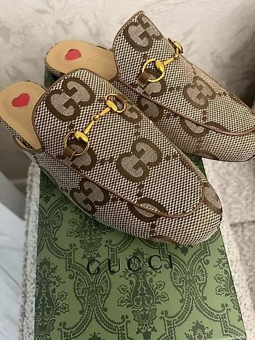 Gucci qadın loafer-tərzi babetlər - Model: Gucci Horsebit lalafo.az -da Gucci qadın loafer-tərzi babetlər - Model: Gucci Horsebit