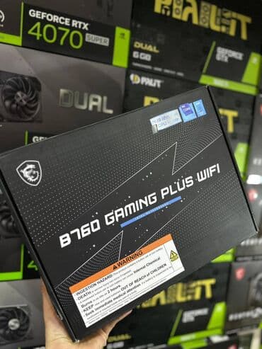 Ana Platası MSI MSI B760 Gaming Plus Wi-Fi DDR5, Yeni lalafo.az -da Ana Platası MSI MSI B760 Gaming Plus Wi-Fi DDR5, Yeni