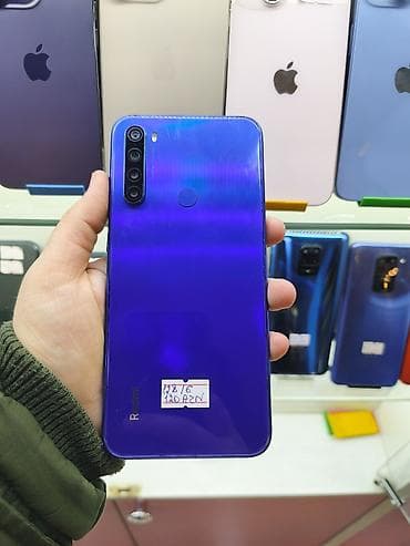 Redmi Note 8, 128 GB, rəng - Mavi, Barmaq izi lalafo.az -da — 2 Redmi Note 8, 128 GB, rəng - Mavi, Barmaq izi — 2