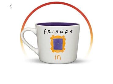 Friends x McDonald’s tematik suvenir dəsti Məhsullar: - Kupa: Ağ lalafo.az -da Friends x McDonald’s tematik suvenir dəsti Məhsullar: - Kupa: Ağ