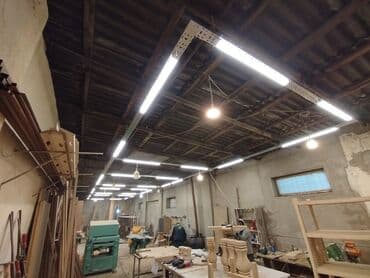 Крепежные изделия: Sənaye tipli LED işıqlandırma sistemi - Məhsul: Asma tavan üçün xətti at lalafo.az — 3 Крепежные изделия: Sənaye tipli LED işıqlandırma sistemi - Məhsul: Asma tavan üçün xətti — 3