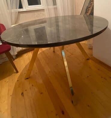 Qonaq masası, Yeni, Açılan, Laminat, Yumru masa lalafo.az -da Qonaq masası, Yeni, Açılan, Laminat, Yumru masa