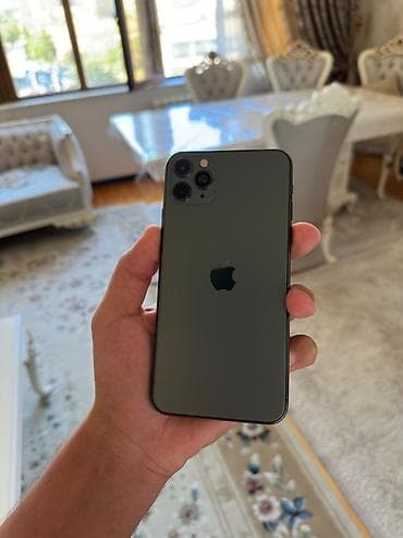 IPhone 11 Pro Max, Matte Midnight Green lalafo.az -da IPhone 11 Pro Max, Matte Midnight Green