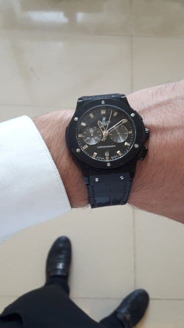 Qol saatı, Hublot, rəng - Qara lalafo.az -da Qol saatı, Hublot, rəng - Qara