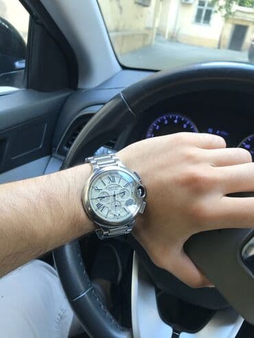 İşlənmiş, Qol saatı, Cartier, rəng - Gümüşü lalafo.az -da İşlənmiş, Qol saatı, Cartier, rəng - Gümüşü