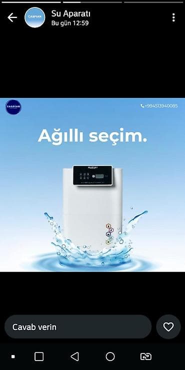 Salam su filtiri dəyərindən 2 dəfə aşağ satılır Yapon firması Suzuki lalafo.az -da Salam su filtiri dəyərindən 2 dəfə aşağ satılır Yapon firması Suzuki