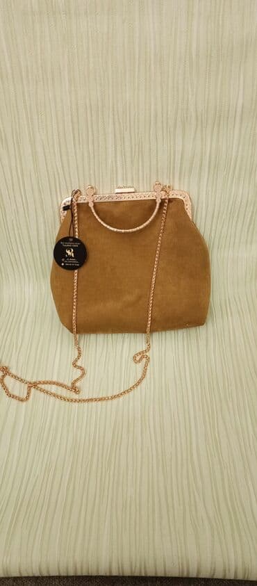 Новая вечерняя сумка под замша lalafo.az -da Новая вечерняя сумка под замша