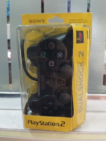 Sony PlayStation 2 üçün DualShock 2 analoq oyun idarəetmə pulti - lalafo.az -da Sony PlayStation 2 üçün DualShock 2 analoq oyun idarəetmə pulti -