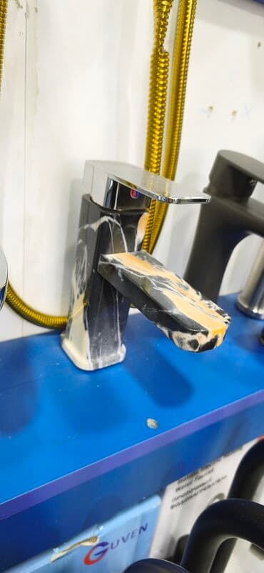 Hamam suşilkaları: Mərmər naxışlı qarışdırıcı kran – hamam və ya mətbəx üçün dekorativ və lalafo.az -da — 1 Hamam suşilkaları: Mərmər naxışlı qarışdırıcı kran – hamam və ya mətbəx üçün dekorativ və — 1