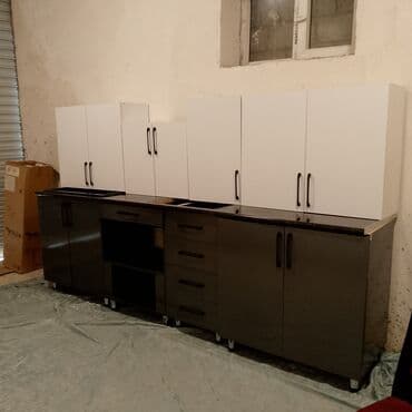 Mətbəx mebel dəsti - Üst və alt modullardan ibarət tam dəst - Yuxarı lalafo.az -da Mətbəx mebel dəsti - Üst və alt modullardan ibarət tam dəst - Yuxarı