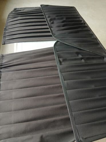 Qara rəngli qatlanan pərdə/örtük dəsti. Qalın, yivli (kanallı) tikişli lalafo.az -da Qara rəngli qatlanan pərdə/örtük dəsti. Qalın, yivli (kanallı) tikişli