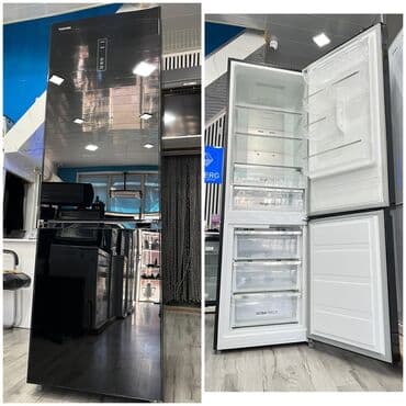 Toshiba soyuducu. No frost tipli. Üzəri qara şüşəli. Elektron lalafo.az -da Toshiba soyuducu. No frost tipli. Üzəri qara şüşəli. Elektron